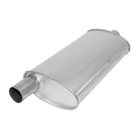 Ap Exhaust ENFORCER MUFFLER, OVAL - 4 1/4IN X 8 3/4IN 3762